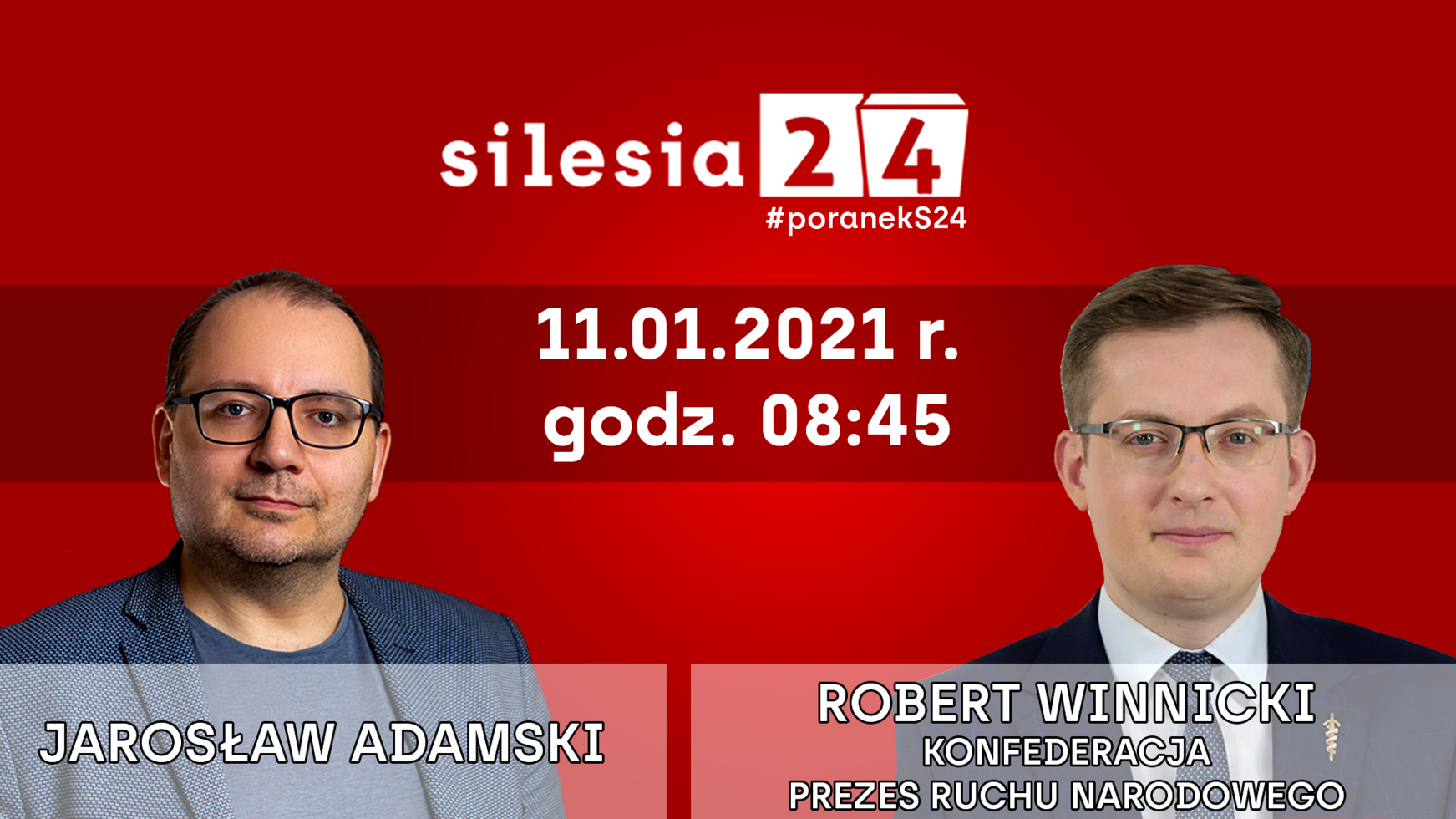 11 01 2021 Robert Winnicki vs Jarek Adamski