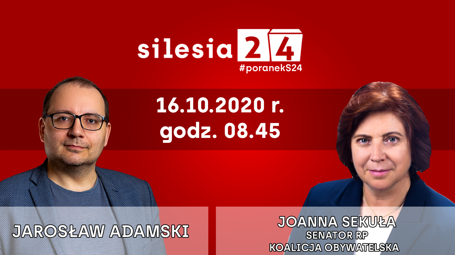 16 10 2020 Joanna Sekula vs Jarek Adamski