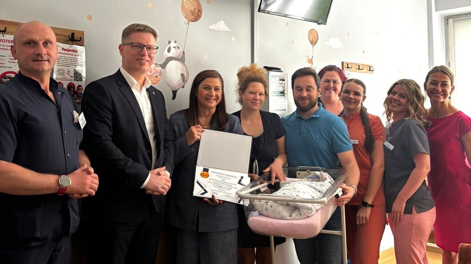 300 dziecko w swietochlowickiej porodowce