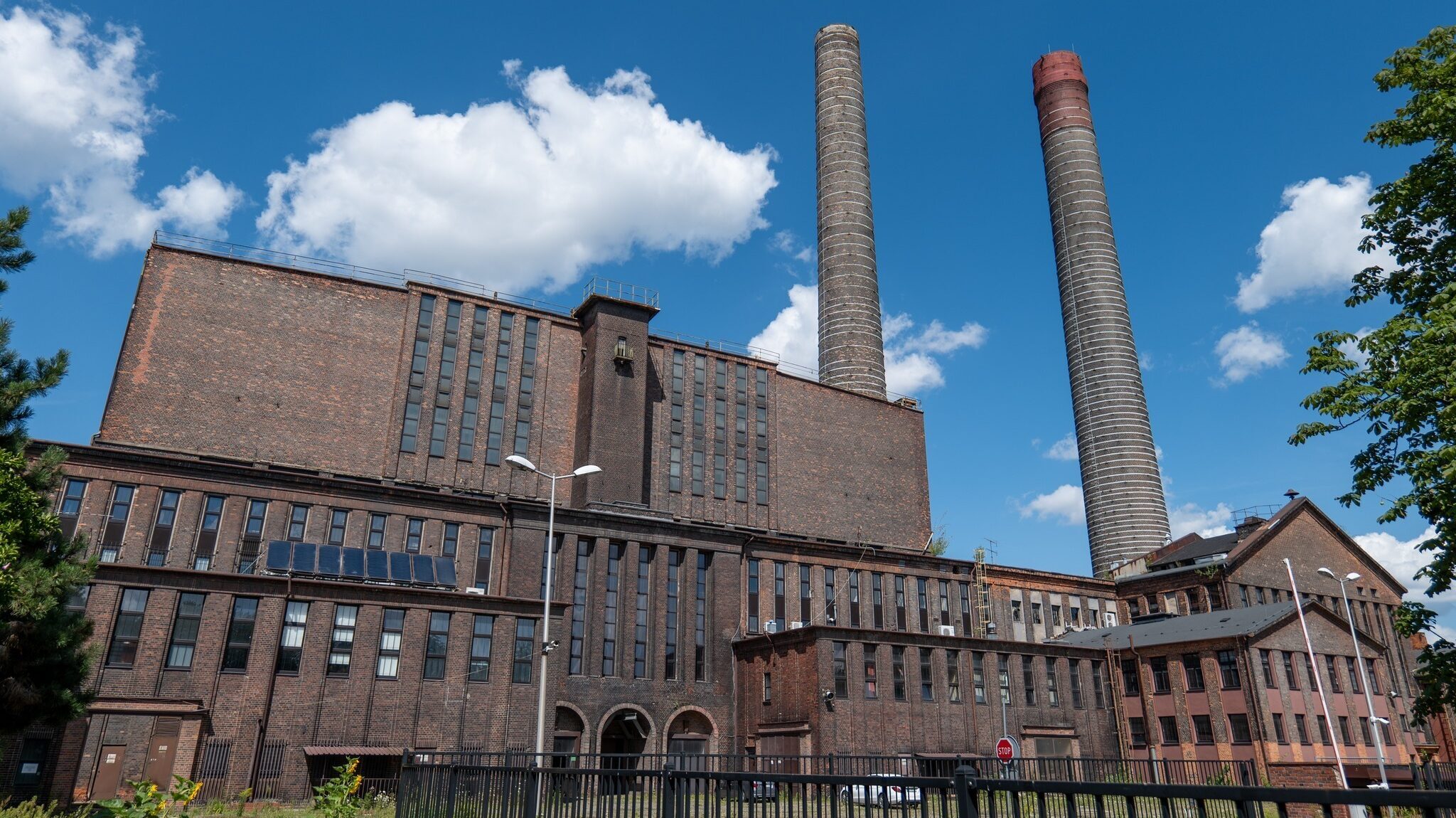 zabytkowa elektrociepłownia w zabrzu