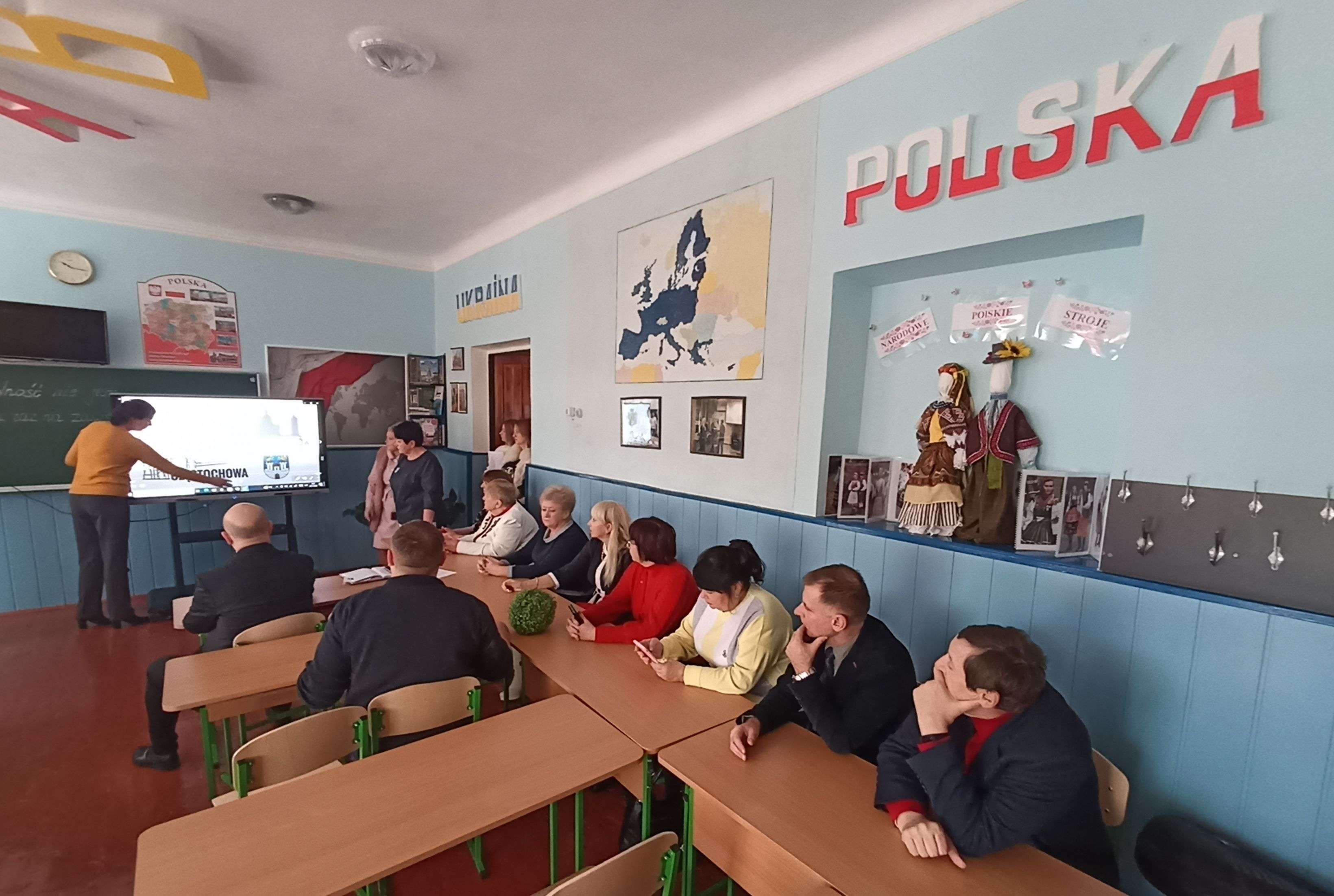 wizyta delegacji z Częstochowy w Ukrainie