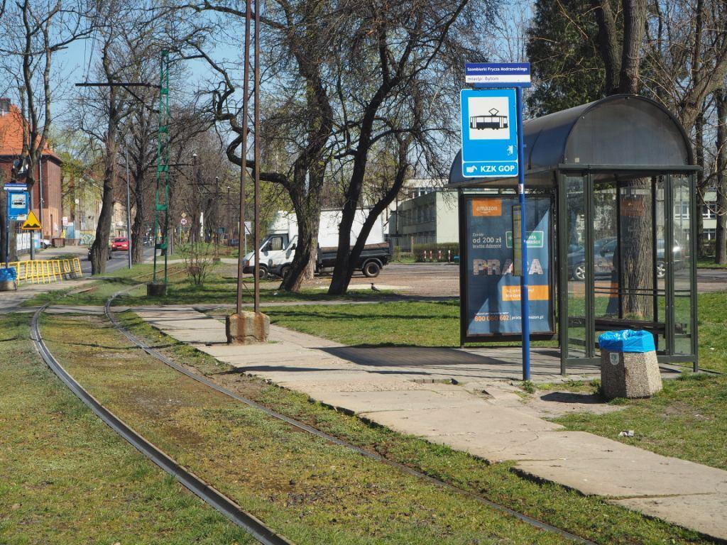 Bytom Frycza Modrzewskiego przystanek