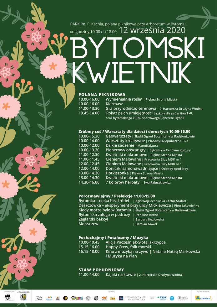 Bytomski kwietnik afisz