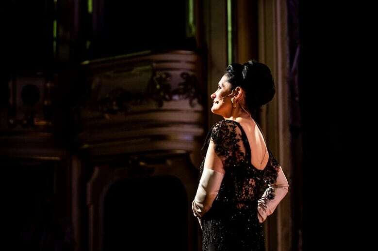 Callas spektakl Opera Saska