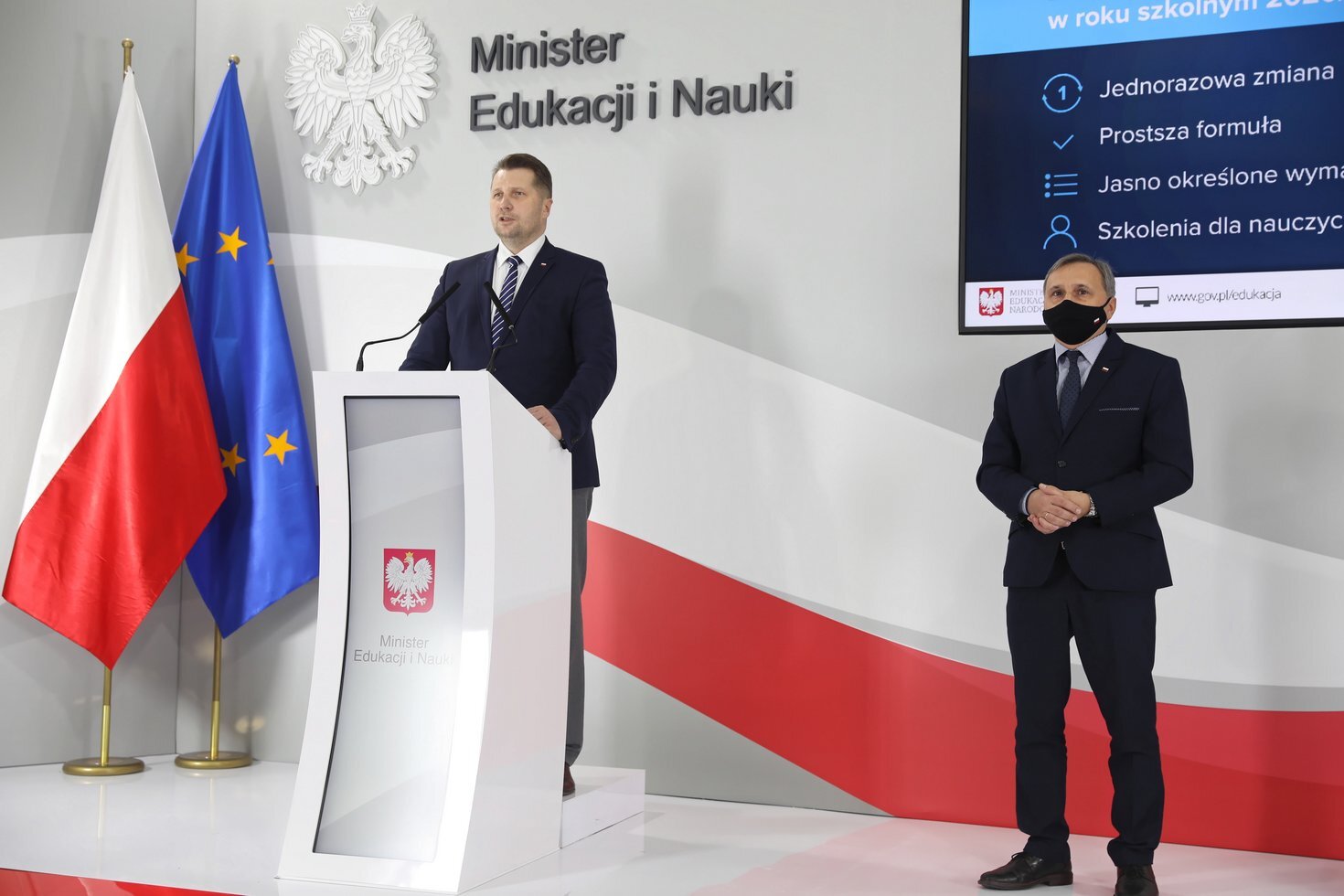 Czarnek konferencja prasowa