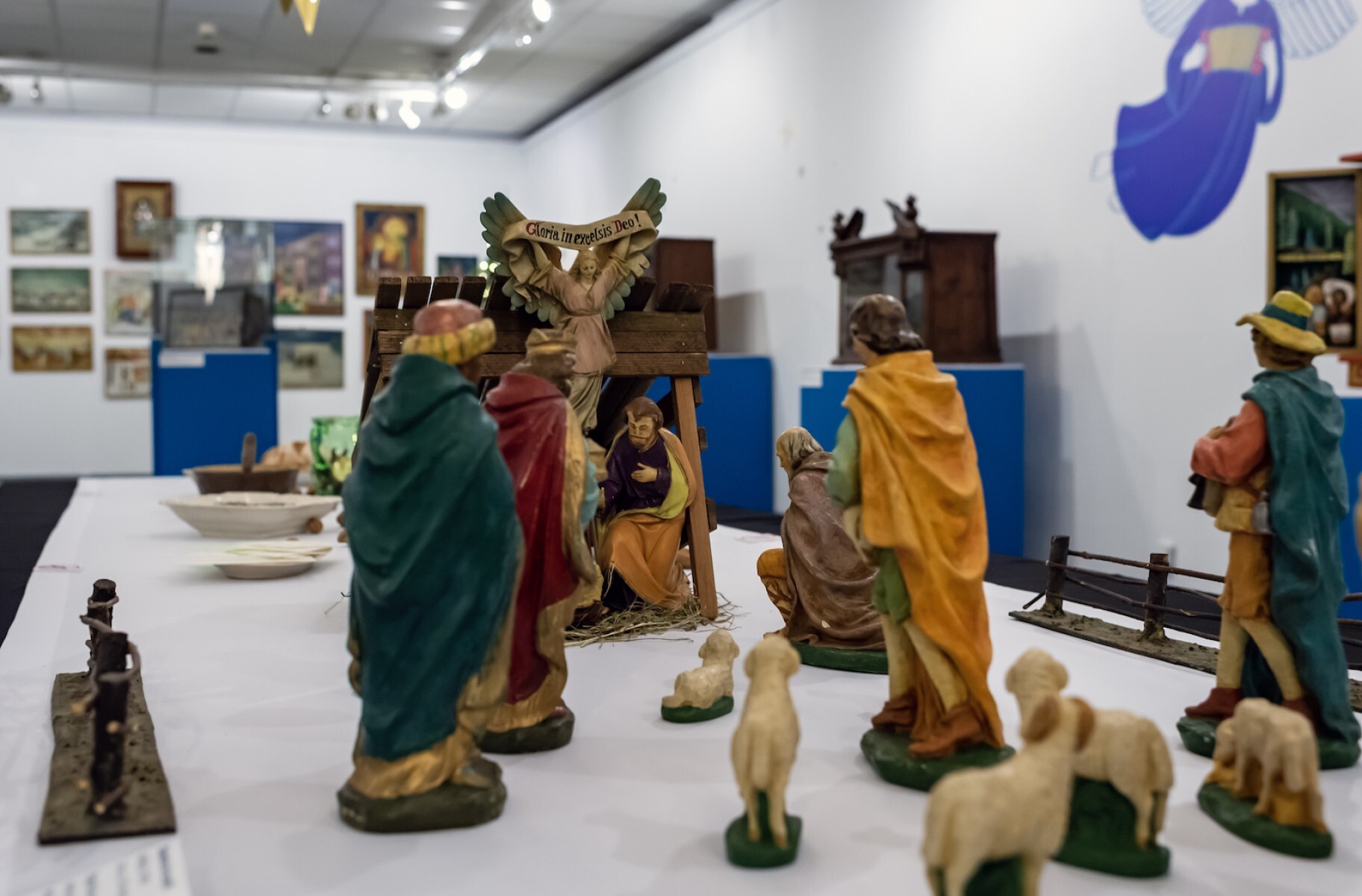 wystawa szopek w Muzeum Górnośląskim