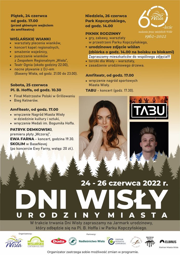 DNI WILSY PLAKAT Z PROGRAME Mzmiany 1