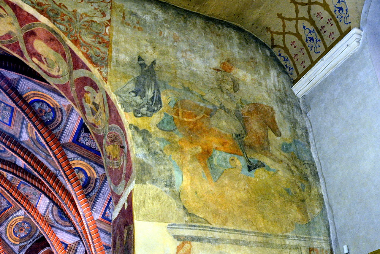 Deutsche Malerei der Gotik Die Wandmalereien der Stanislaus Kirche in Alt Bielitz mit Ergaenzungen aus dem 15 Bildtafeln mit dem heiligen Georg