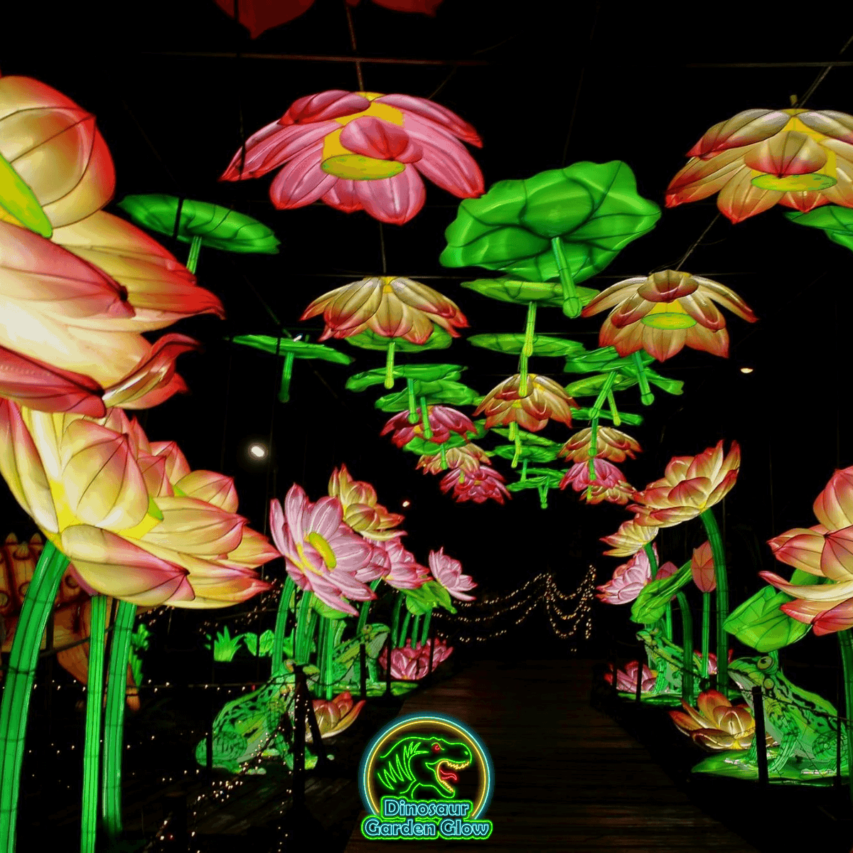 Dinosaur Garden Glow gliwice