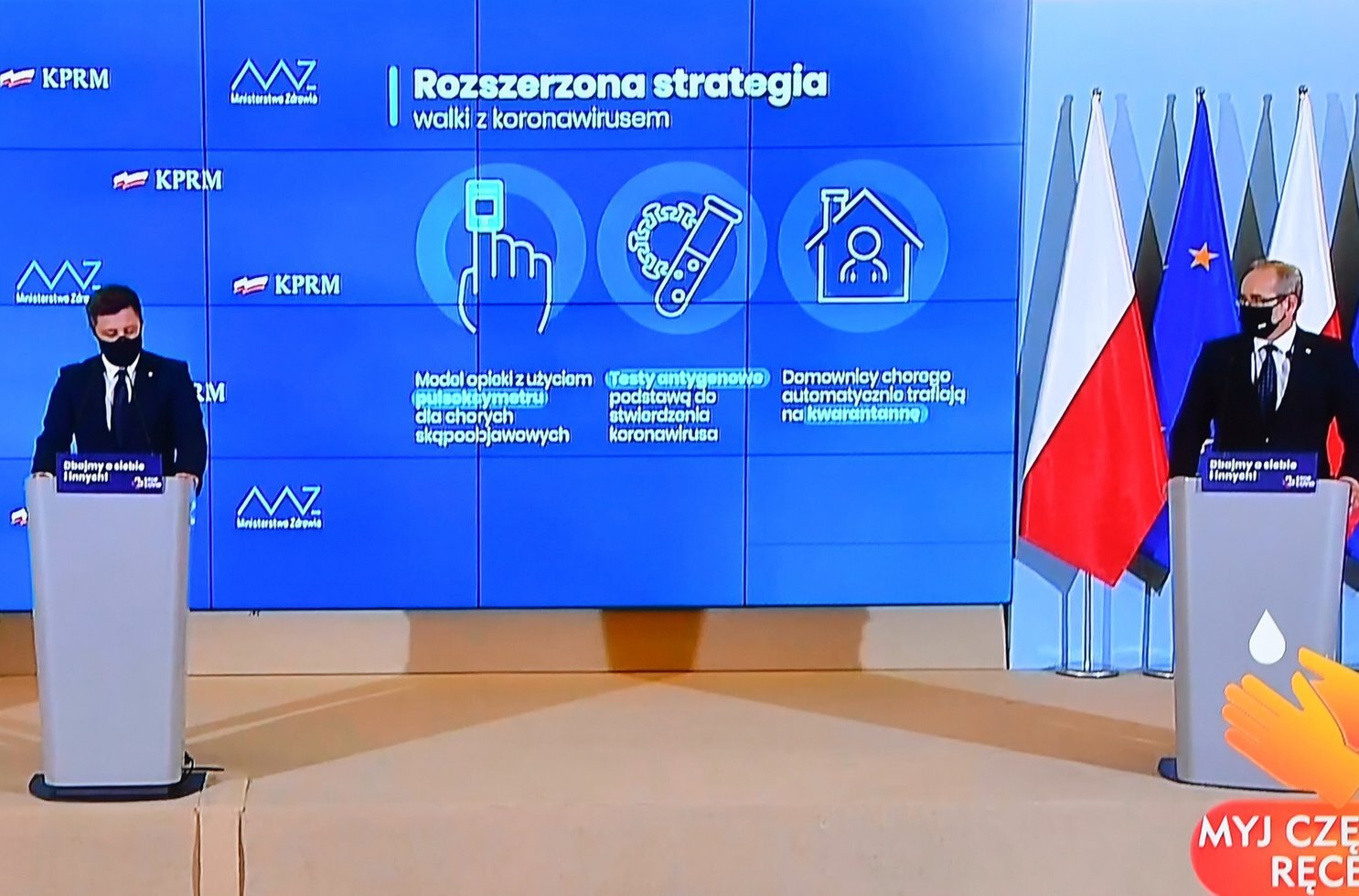 Dworczyk i Niedzielski konferencja