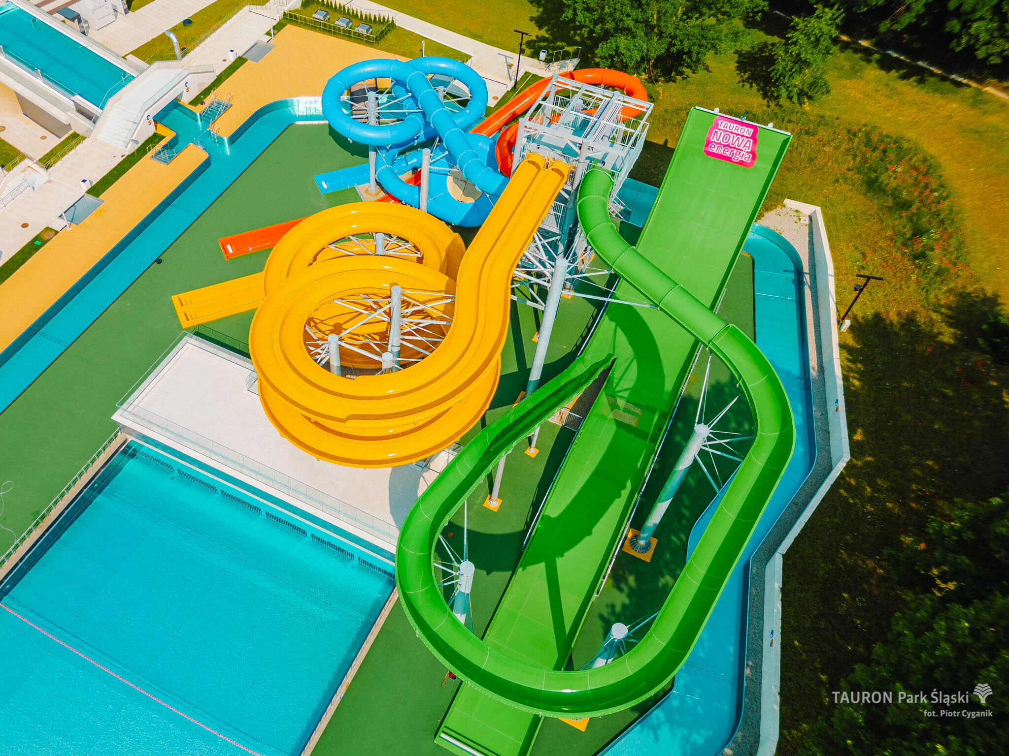 Fala w Parku Ślaskim