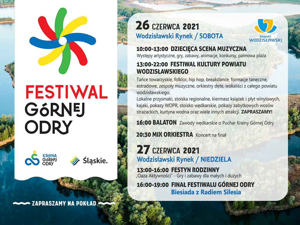 Festiwal Gornej Odry plakat na strone
