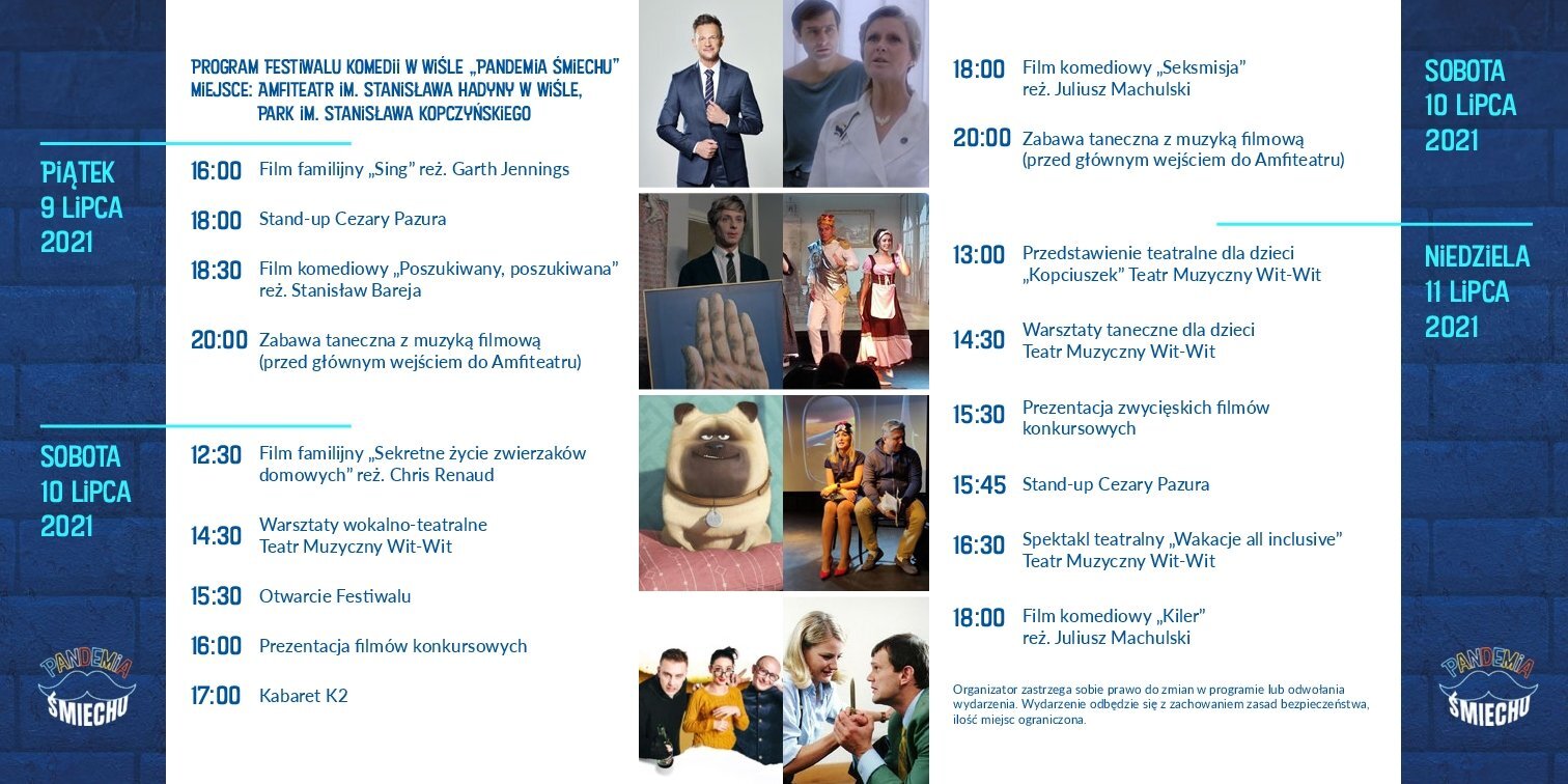 Festiwal Komedi ulotka