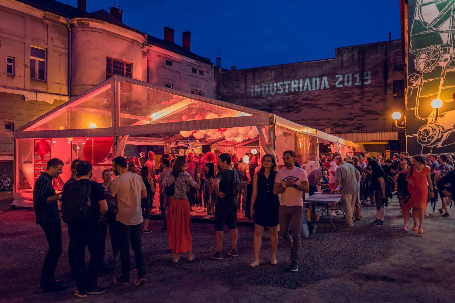 INDUSTRIADA 2019 Rozruch maszyn Stara Fabryka w Bielsku Bialej 03