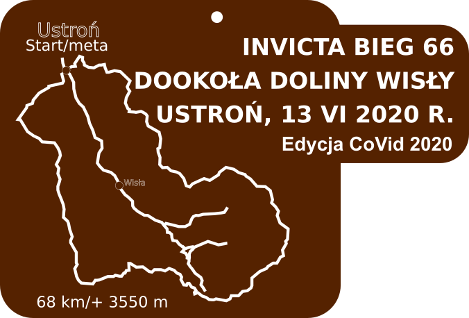 INVICTA USTRONSKI BIEG 66 DOOKOLA DOLINY WISLY