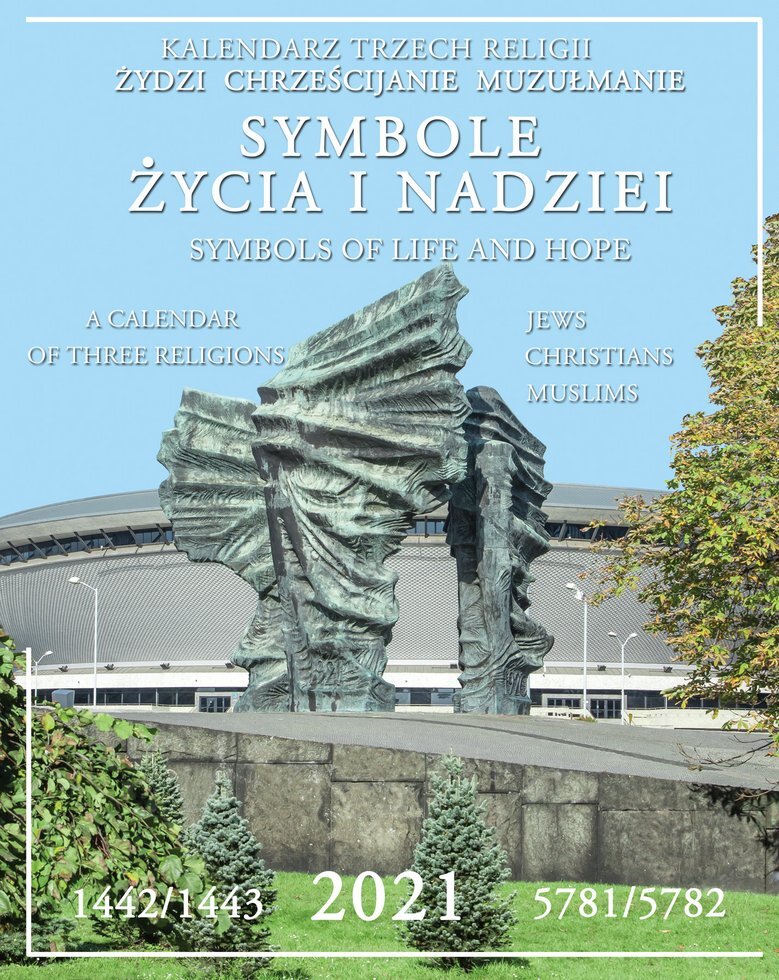 KALENDARZ TRZECH RELIGII 2021 FRONT