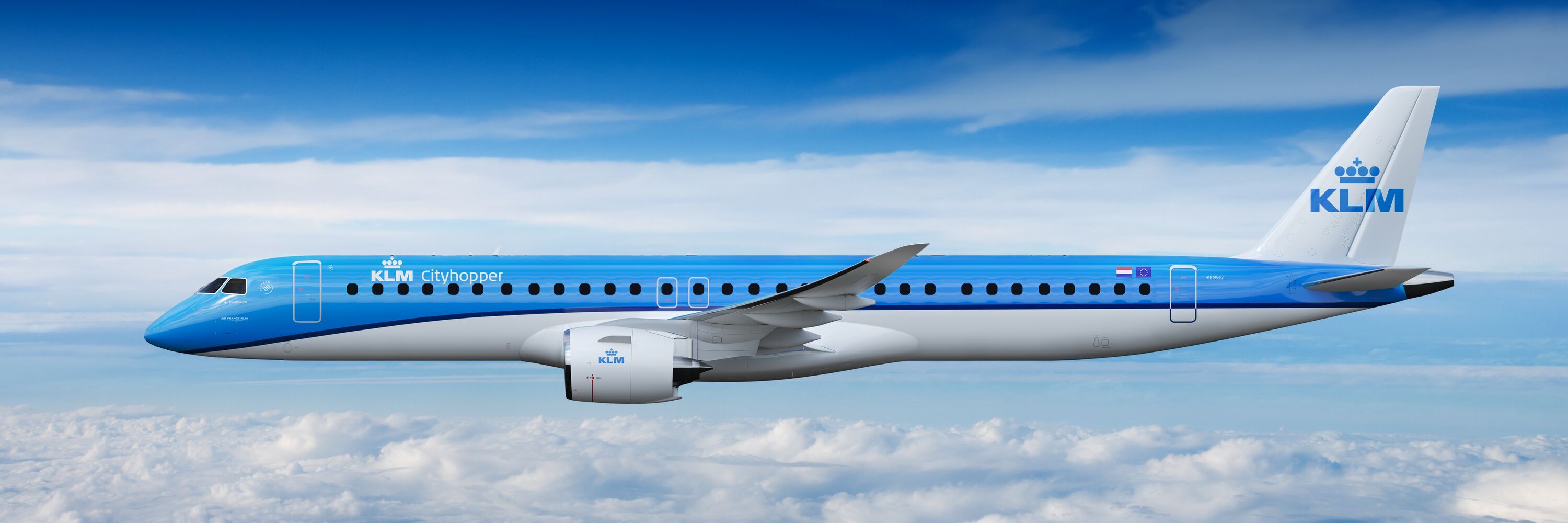 KLM Embraer 195 E2 photo 1