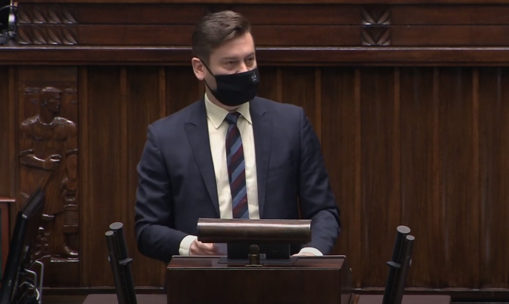 Kamil Bortniczuk sejmowa mowinica