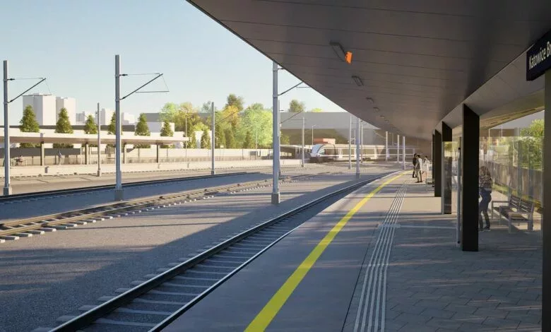 Katowice Brynow przystanek kolejowy