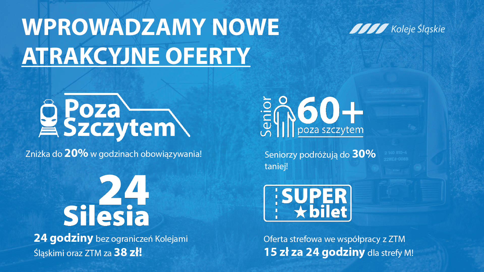Koleje Slaskie nowa taryf sierpnie 2021 2