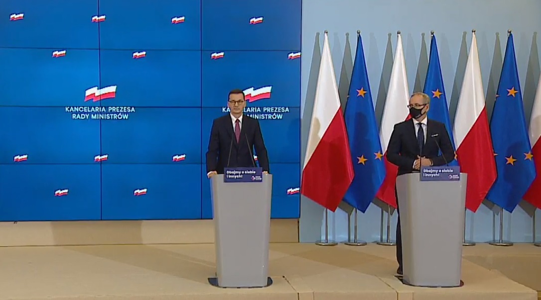 Konferencja Premier i Minister Zdrowia