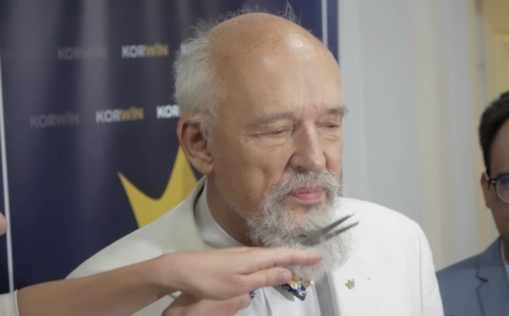 Korwin Mikke goli brode