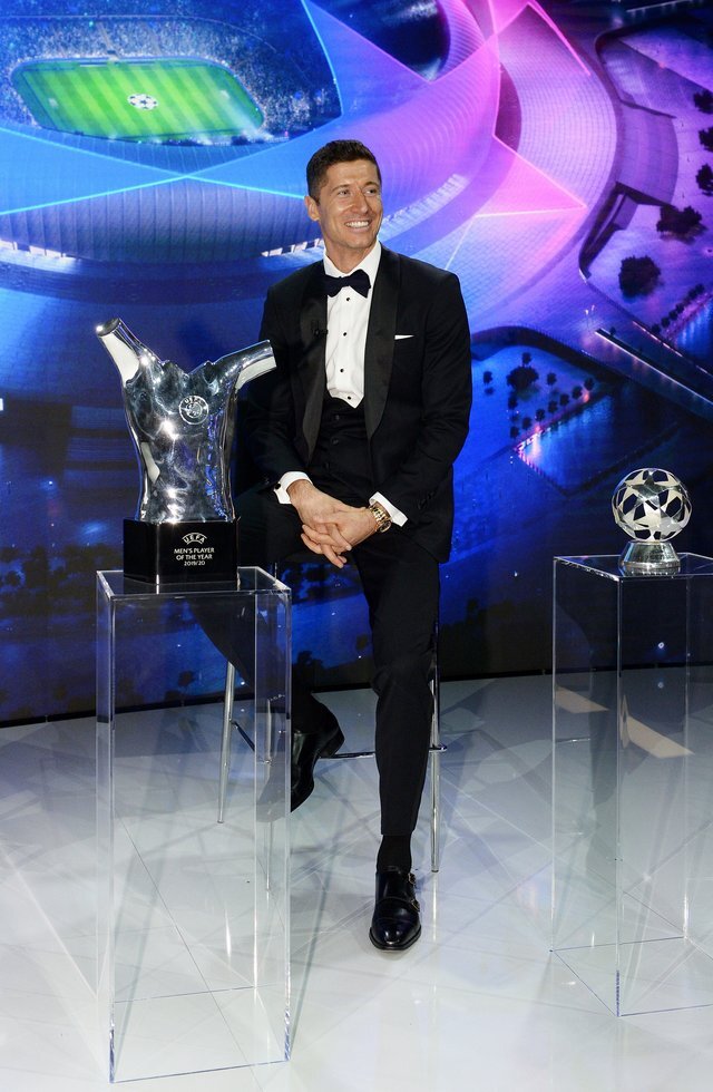 Lewandowski nagroda UEFA 3