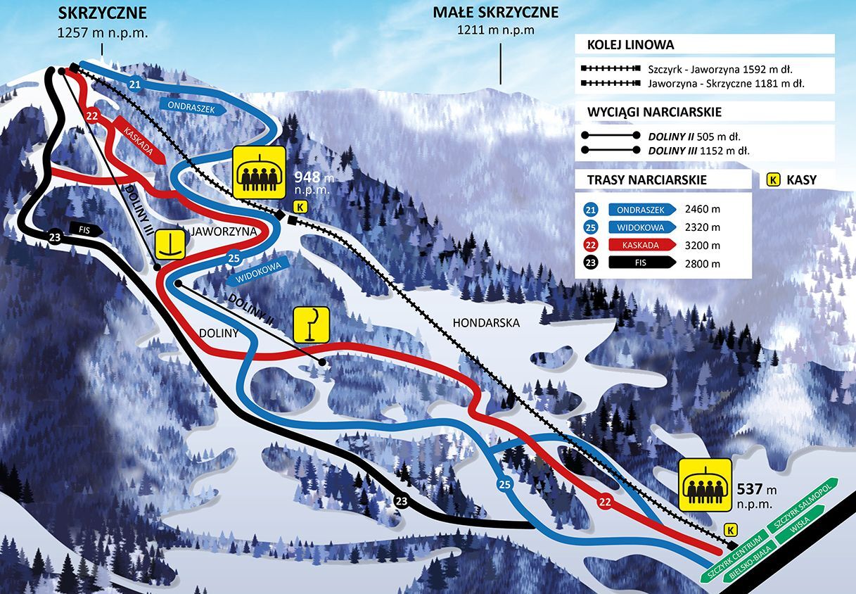MAPA SKRZYCZNE AKTUALNA 2