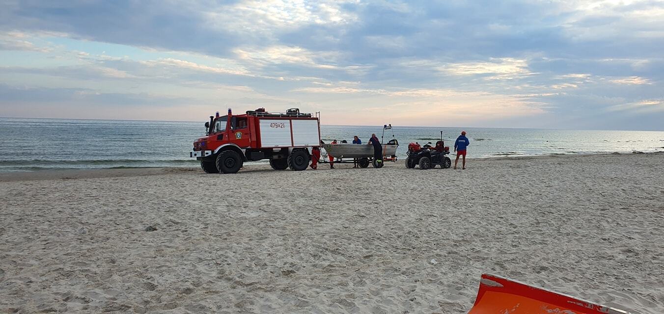 OSP Leba topielec z Bytomia