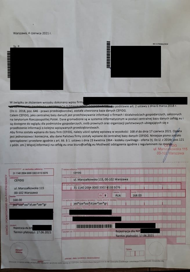 Oszustwo ok