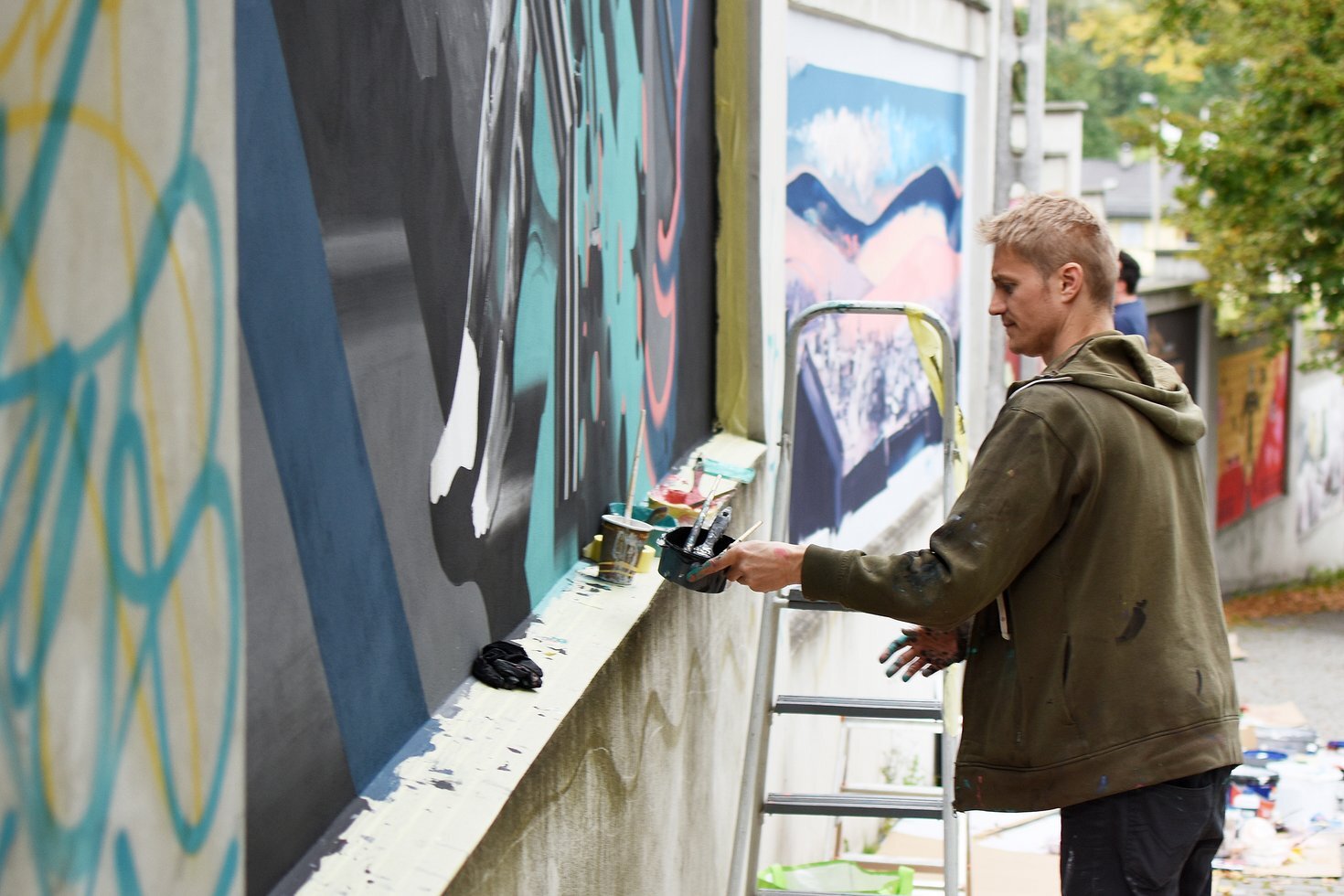 PPG Mur Art Marcin Kolesnik 27 09 2019 fot Cieszynski Osrodek Kultury Dom Narodowy 4