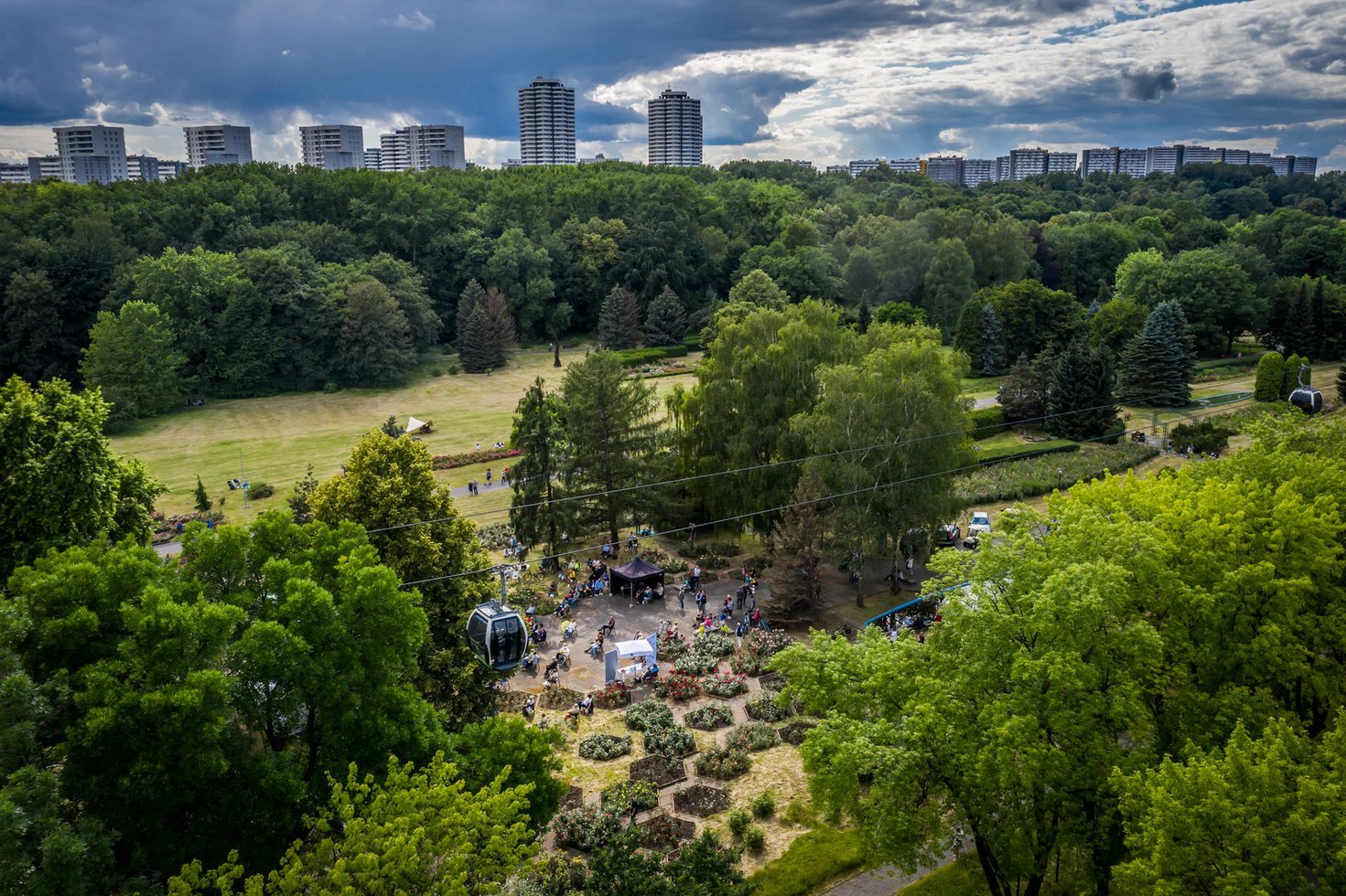 Park Slaski foto z elki