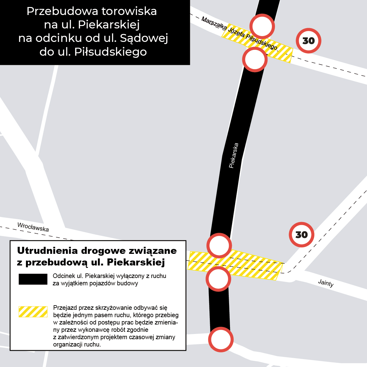 przebudowa Piekarskiej w Bytomiu