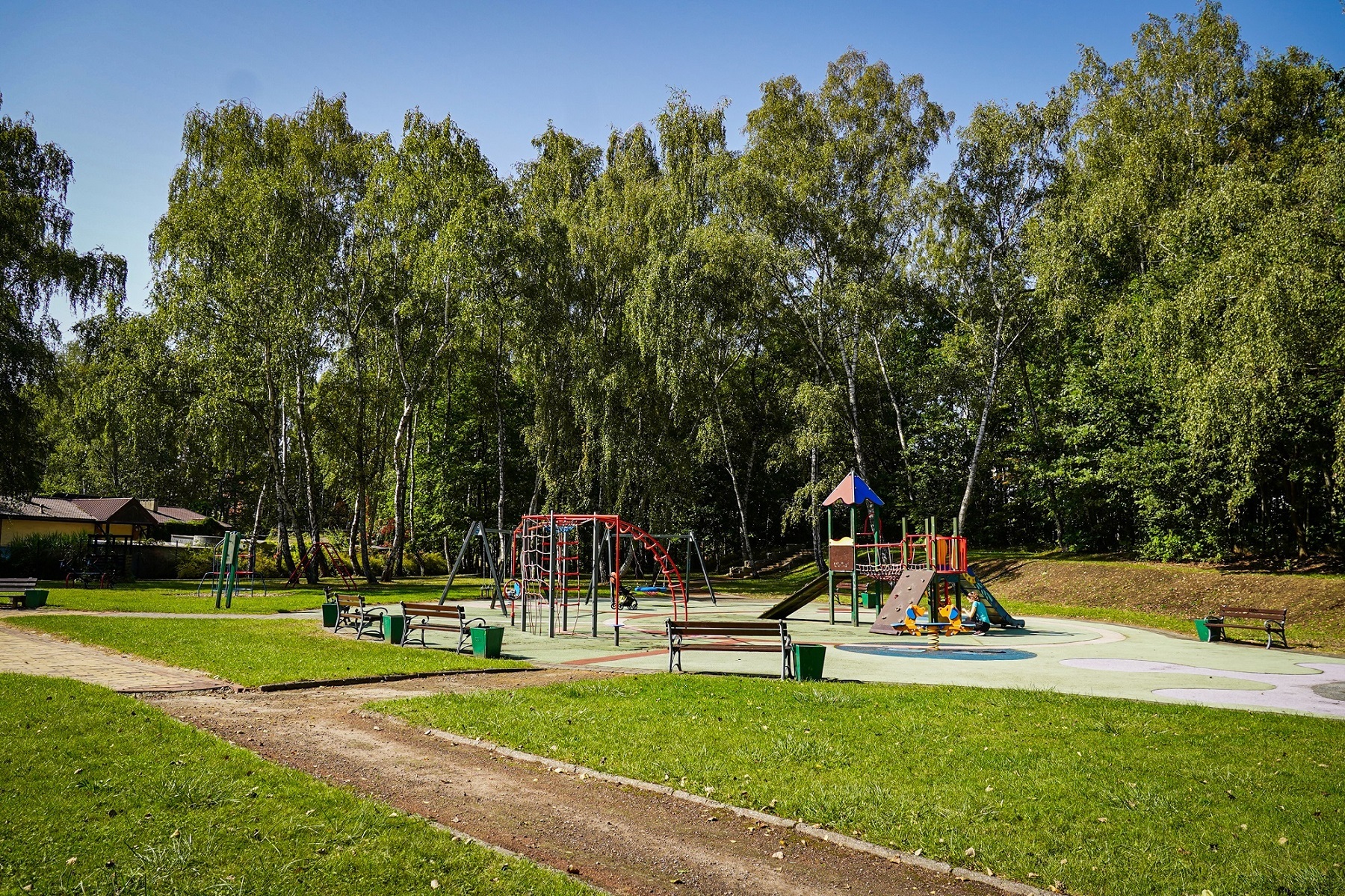 Plac zabaw park kosciuszki