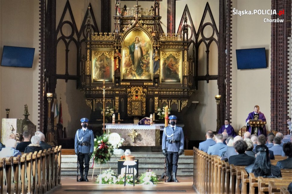 Pogrzeb policjantki z Chorzowa 1