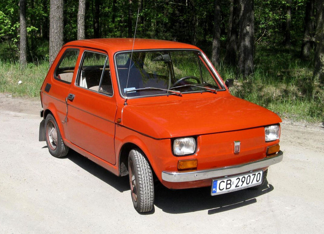 Polski Fiat 126p rocznik 1973