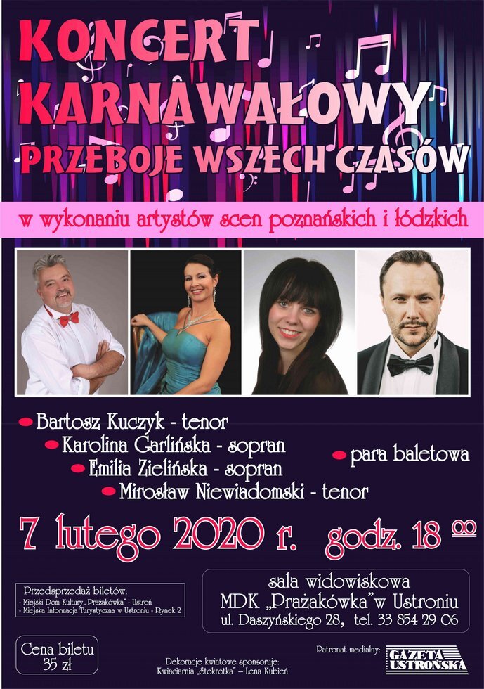 Prazakowka koncert karnawalowy 2020 Gotowy 2