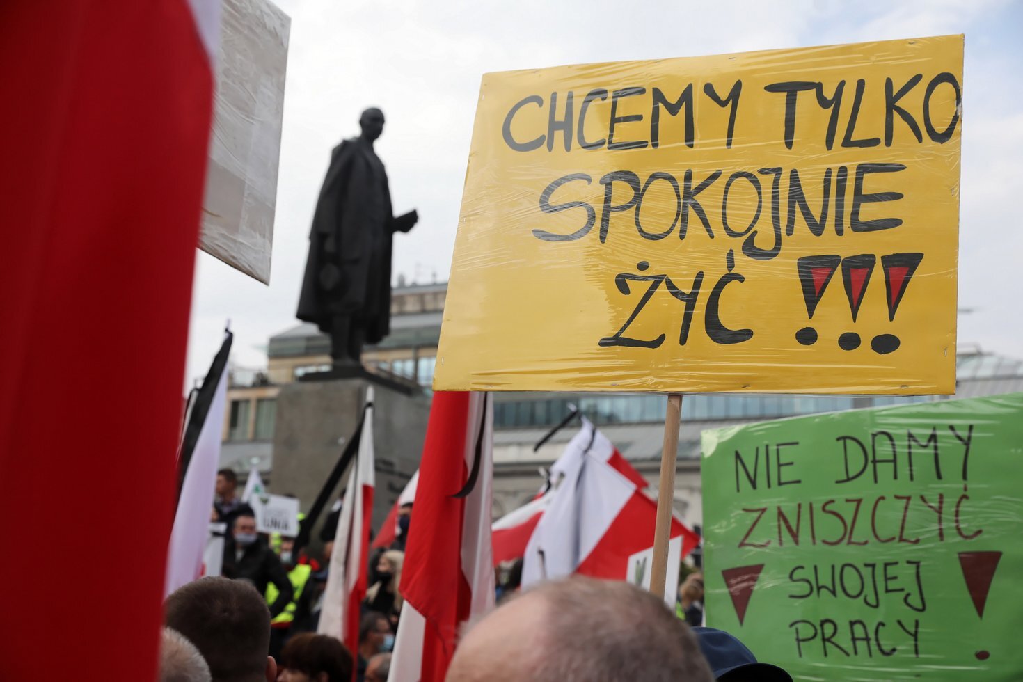 Protest rolnikow w Warszawie 4