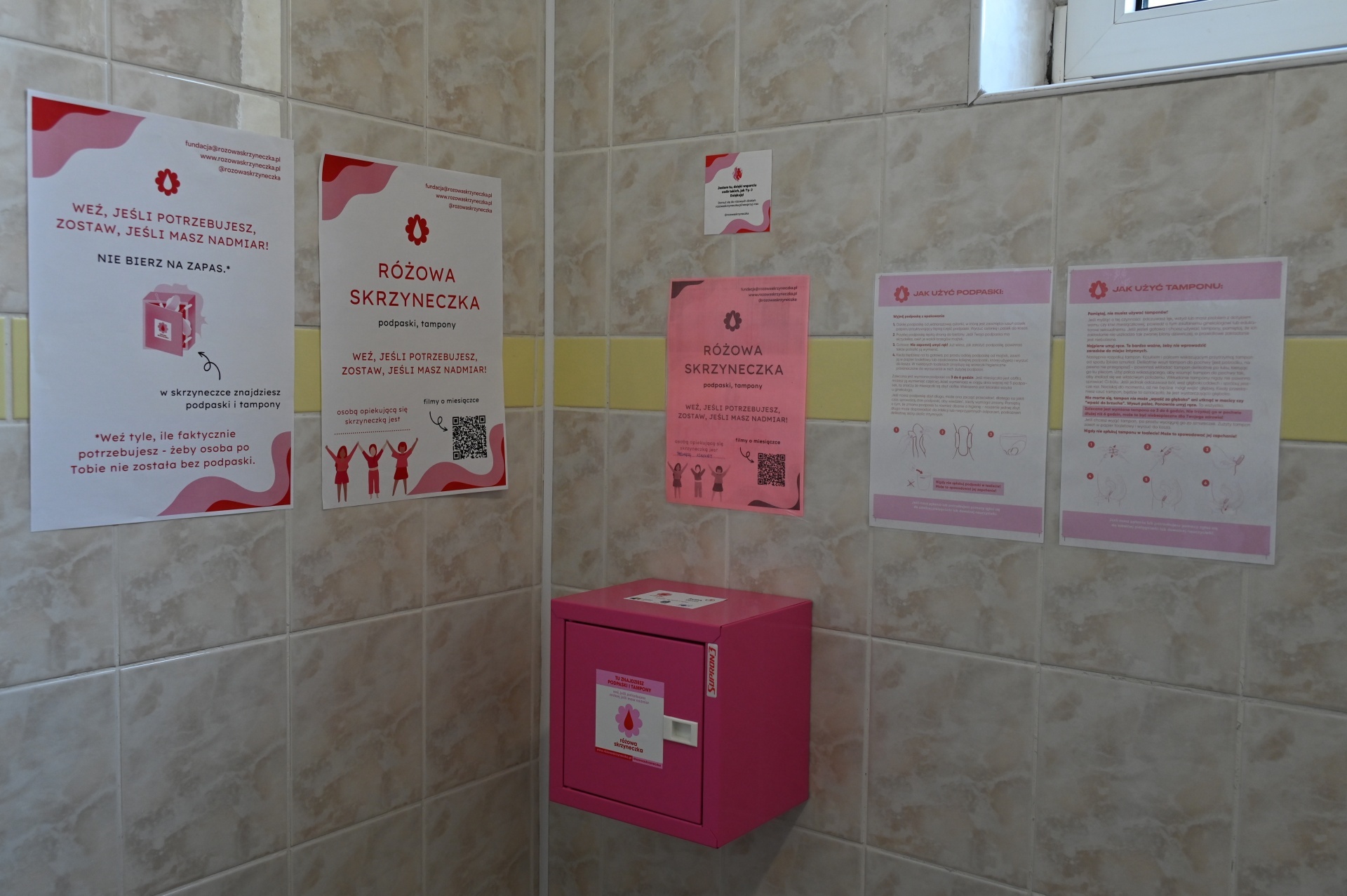 Różowe Skrzyneczki w rudzkich szkołach