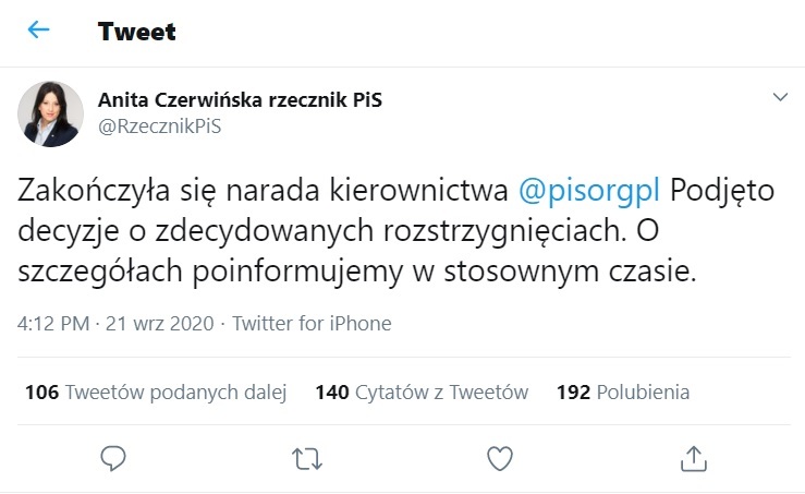 Rzecznik pis tt