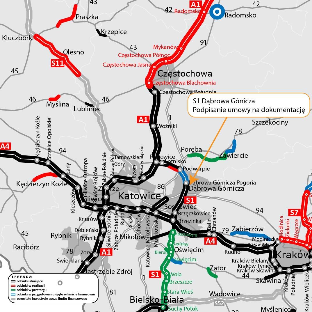 S1 Dabrowa Gornicza 01