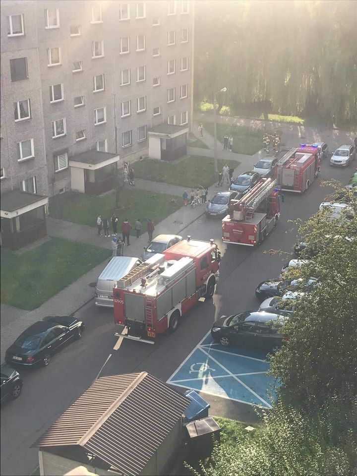Straz pozarna Swietochlowice ul Jodlowa