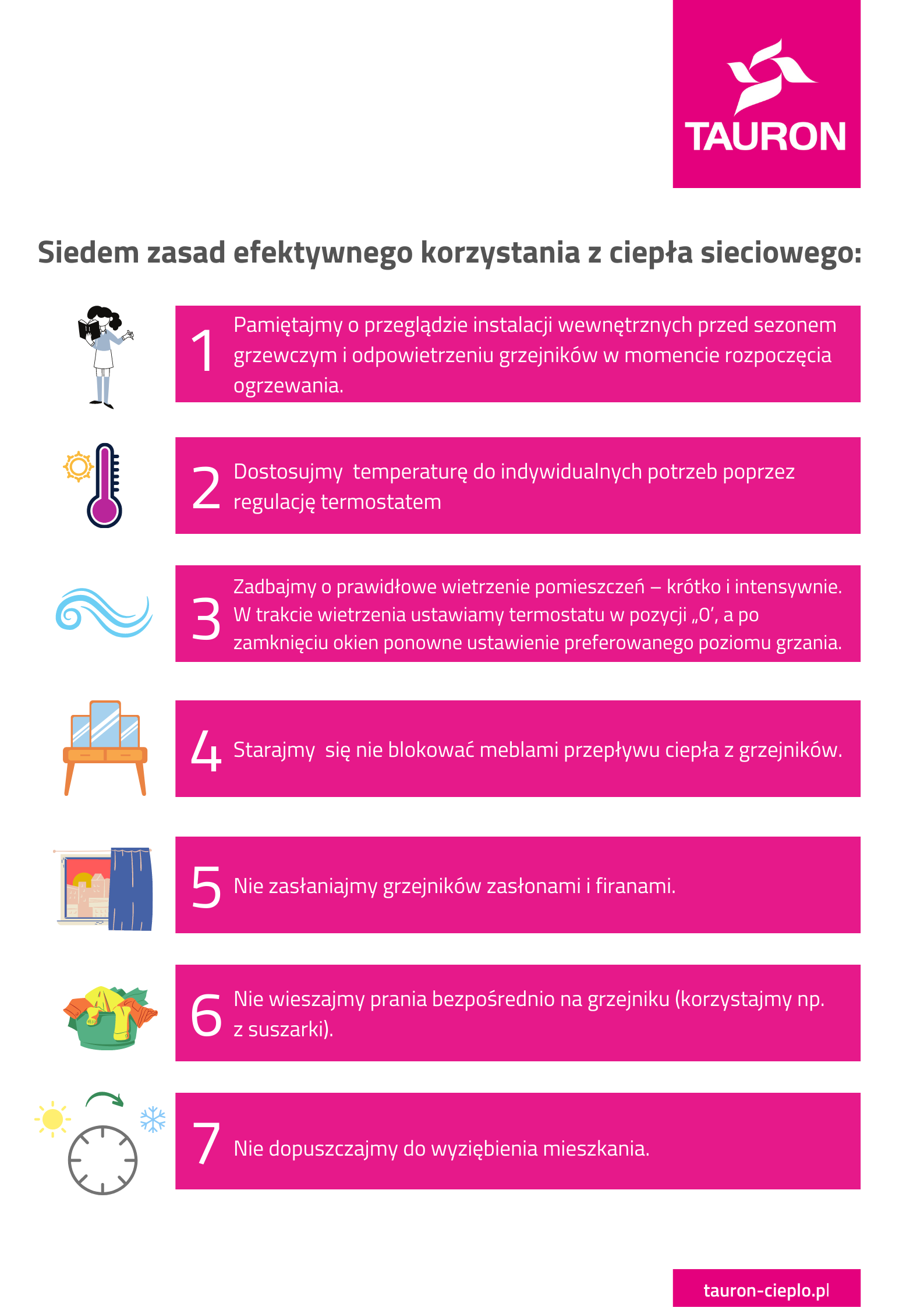 TC 7 zasad korzystania z ciepla sieciowego