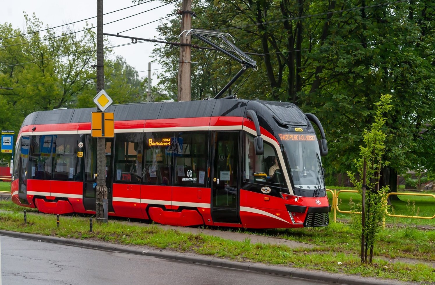 Tramwaj w Bytomiu nowy