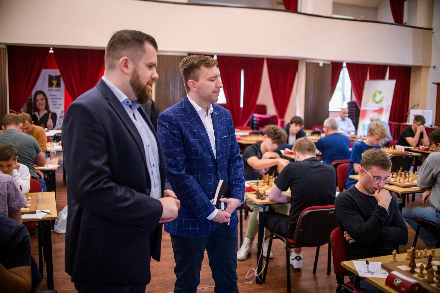 Turlej i M Inister Schreiber sala gry fot M Walusza 08