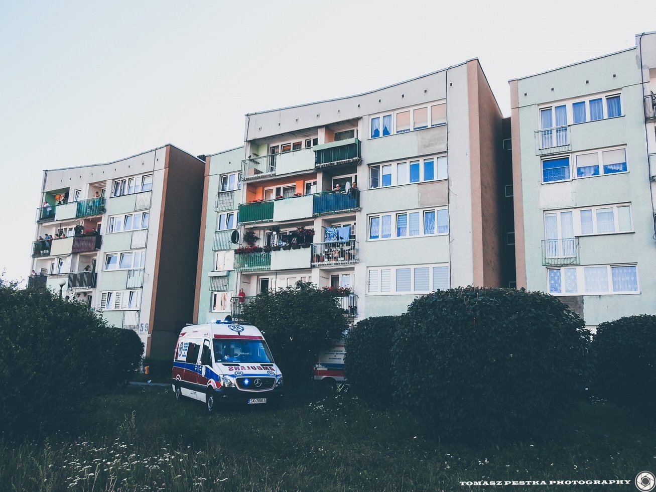 Tychy Dziecko z ranami szyi 16