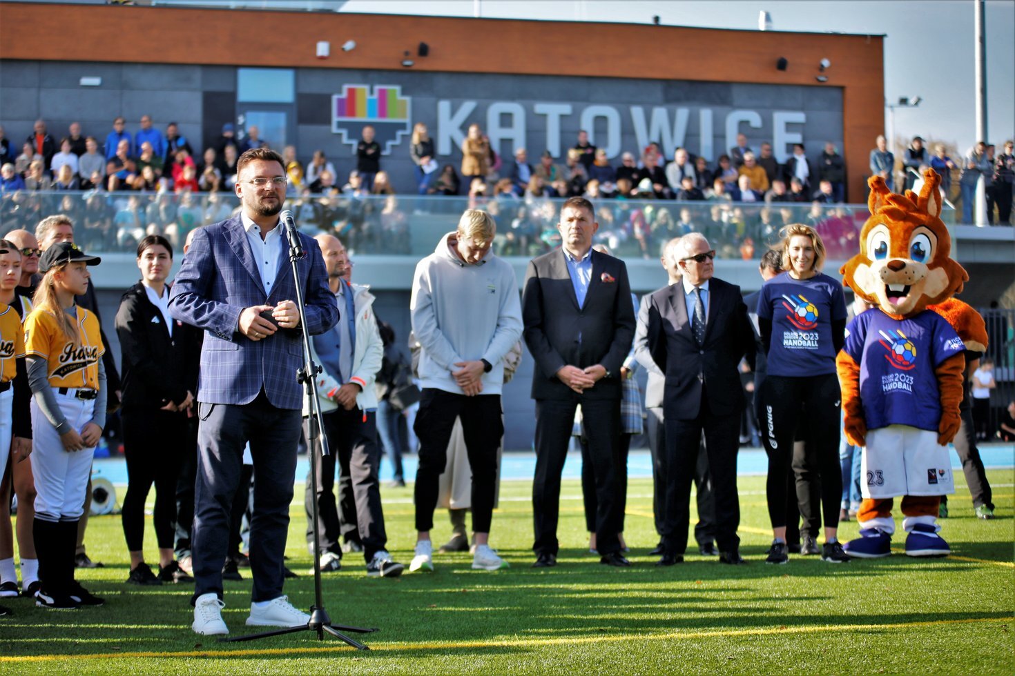 Uroczyste otwarcie nowego kompleksu sportowego przy ul Asnyka fot Dariusz Czapla
