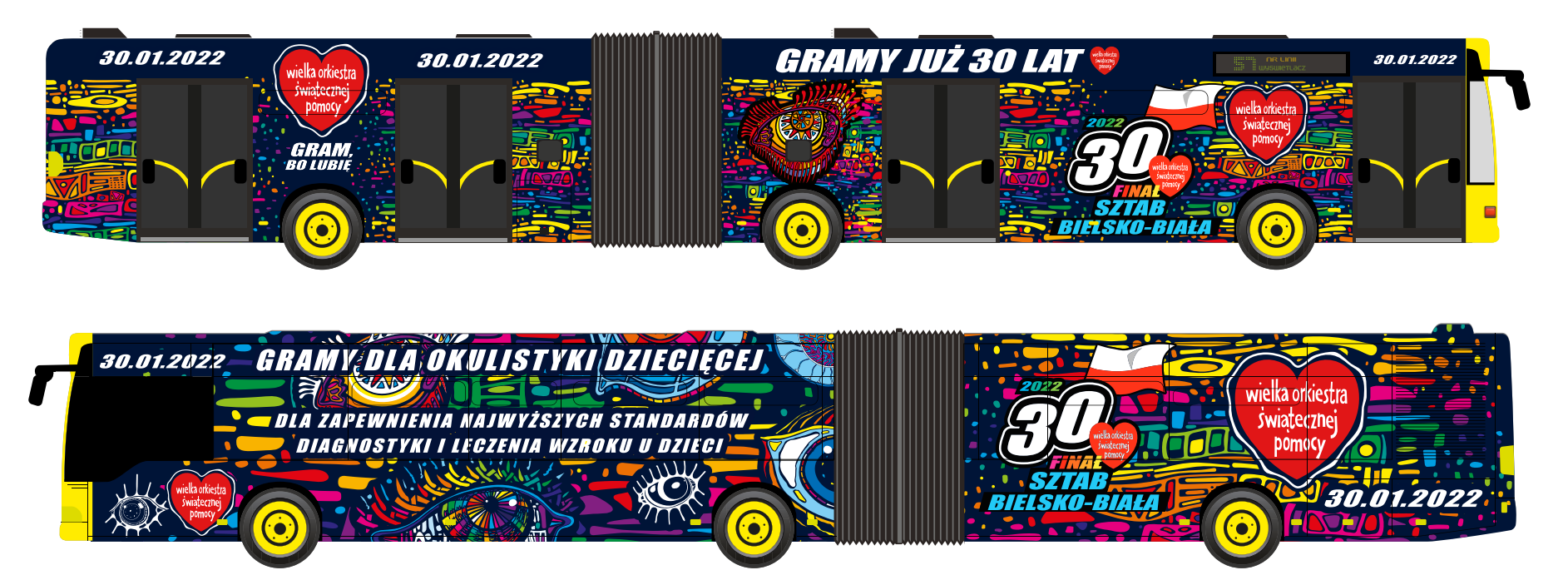 WOSP owy autobus projekt