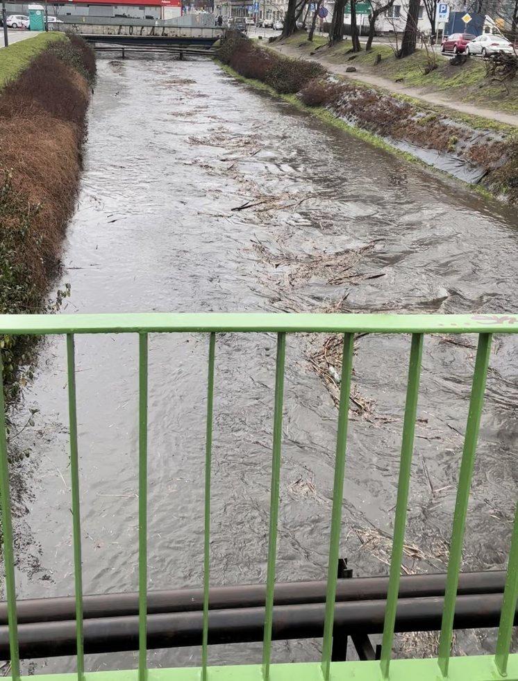 Wezbrana rzeka materialy prasowe Katowicka Agencja Wydawnicza