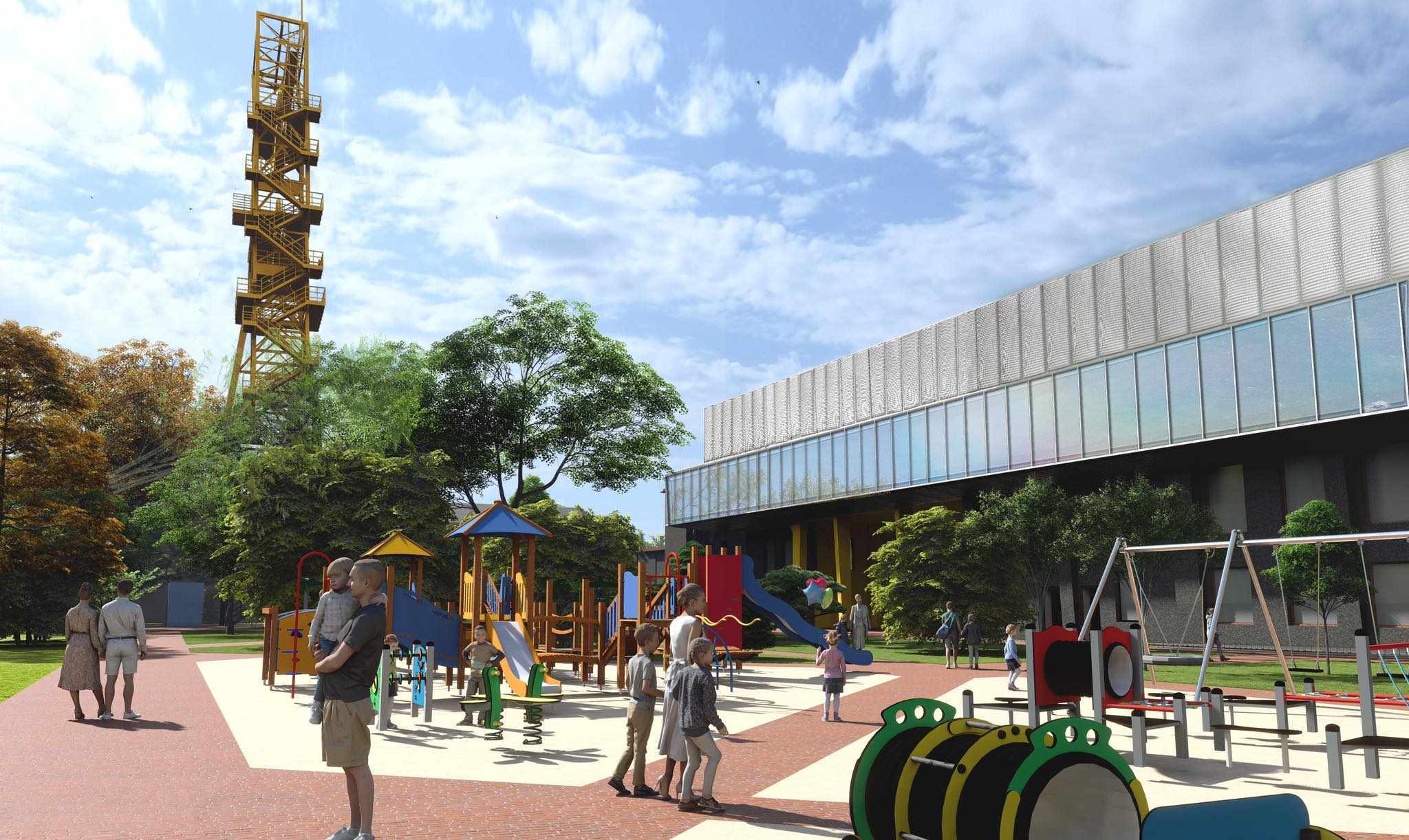 Wizualizacja kwk kazimierz juliusz